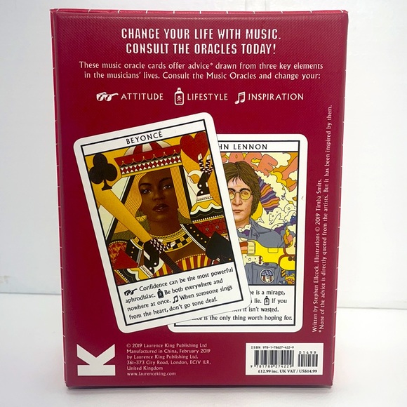 Music Oracles: Creative and Life Inspiration from 50 Musical Icons - Cards - Picture 2 of 6